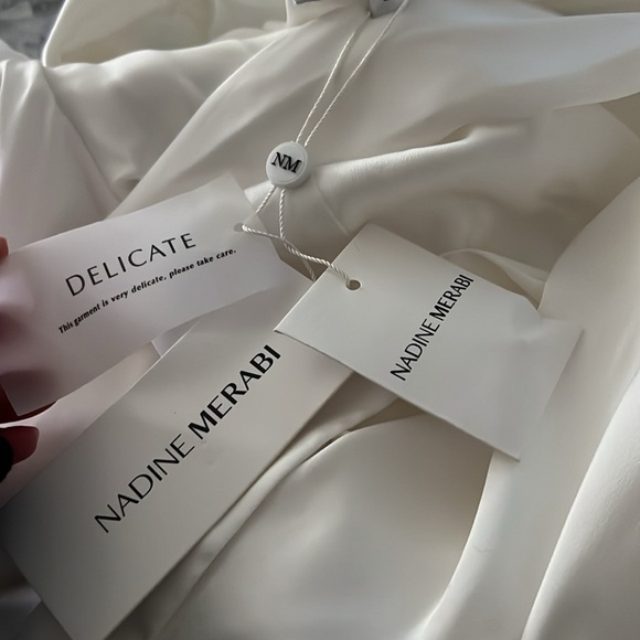 DARCIE WHITE PAJAMAS - Nadine Merabi - Picture 6 of 6